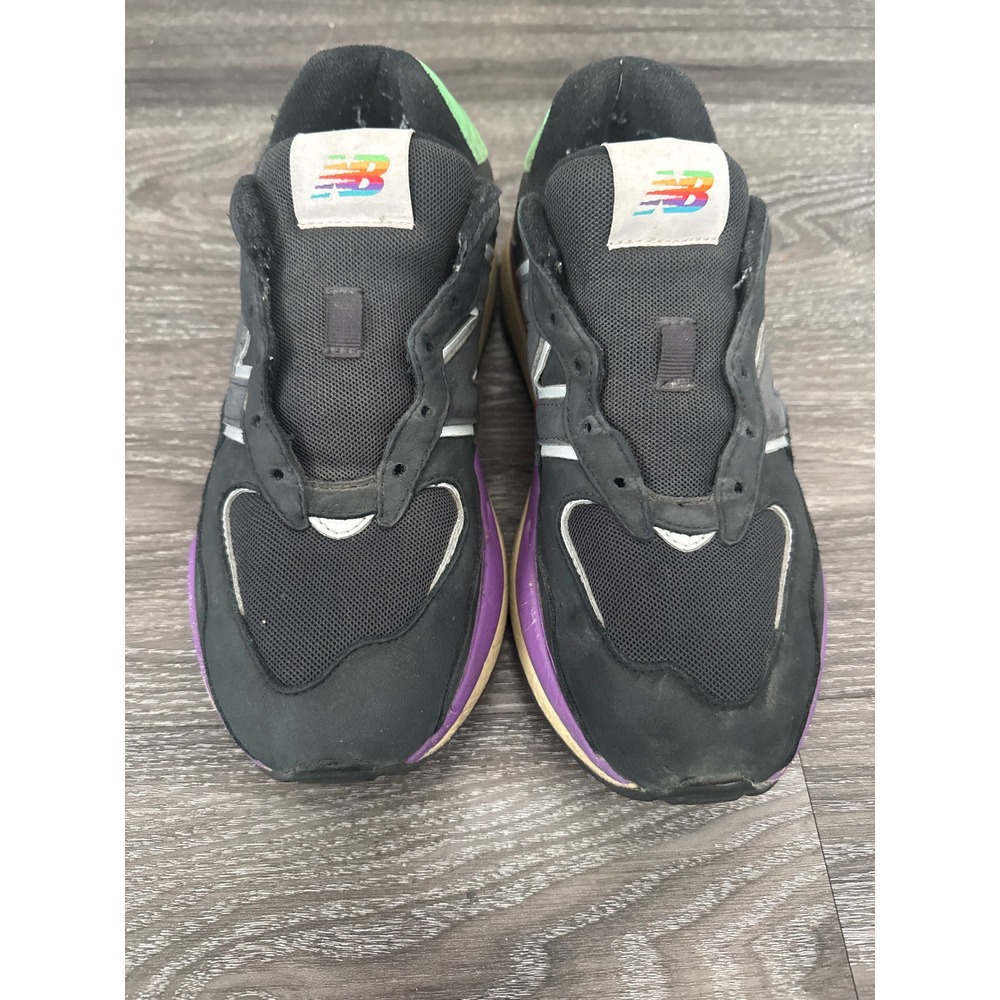 New Balance 57/40 Black Multicolor Suede Mesh Sneakers M5740LB Mens 6.5